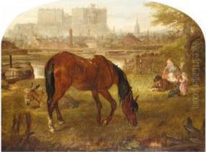 A Day Of Rest by Gourlay Steell
