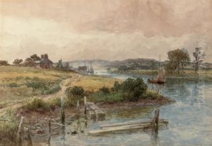 On The Medina, Isle Of Wight by John Steeple