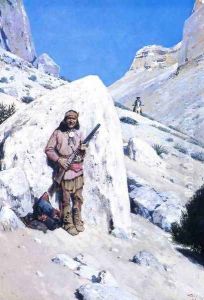 Suspense by Henry Farny