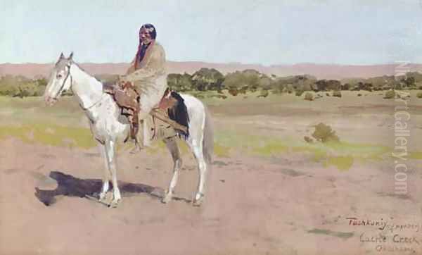 'Tashkoniy' (Herder), Cache Creek, Oklahoma - view 1