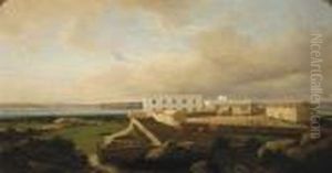 The House Of General Garibaldi At Caprera by Luigi Steffani