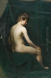 Nudo Di Donna In Interno by Poul Steffensen