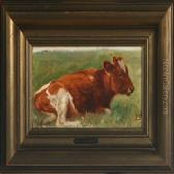 A Cow On The Field - view 1