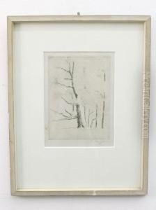 Baumstudie by Heinrich Stegemann