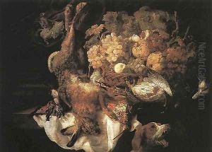 Still-life with Dog by Jan Fyt