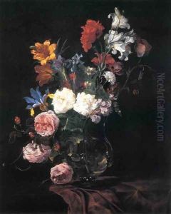 Vase of Flowers by Jan Fyt