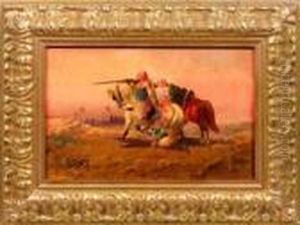 Saharatruppen Auf Vorposten by Alfred Steinacker