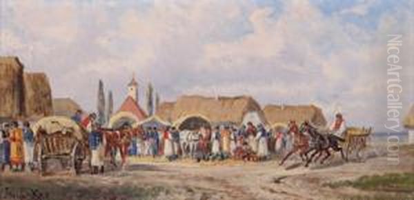 Ungarischer Pferdemarkt - view 1