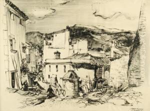 Vista De Tossa De Mar by Alfred Steinacker