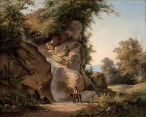Am Weg Zum Wasserfall