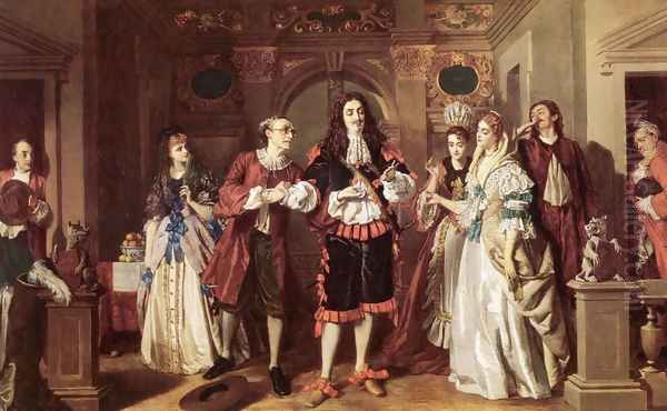 A scene from Moliere's L'Avare - view 1
