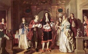 A scene from Moliere's L'Avare by William Powell Frith