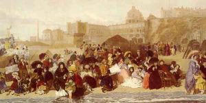 Life At The Seaside, Ramsgate Sands by William Powell Frith