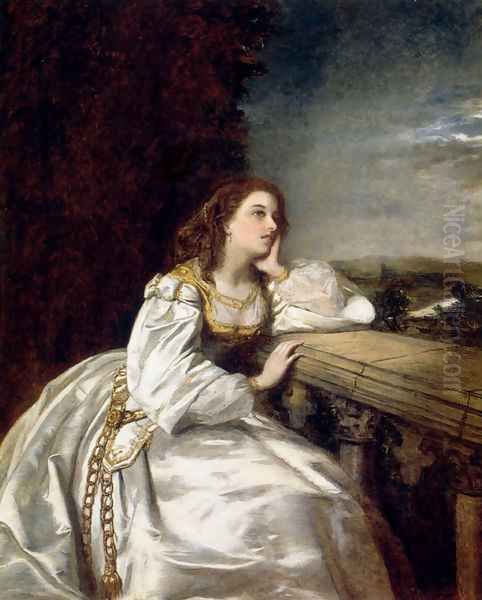 Juliet, "O That I Were A Glove Upon That Hand" - view 1