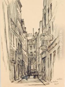 Paris, Ruelaplace by Hugo Steiner-Prag
