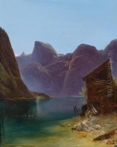 Scena Della Regione Stiriana Del Salzkammergut by Franz II Steinfeld