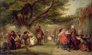 Village Merrymaking by William Powell Frith