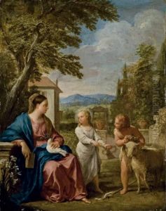 Vierge A L'enfant Avec Saint Jean-baptiste Vierge A L'enfant Avec Saint Jean-baptiste