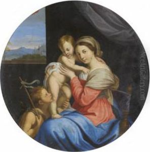 La Vierge A L'enfant Et Saint Jean-baptiste La Vierge A L'enfant Et Saint Jean-baptiste