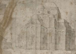 The Duomo, Florence (recto); Slight Studies Of Figures(verso) The Duomo, Florence (recto); Slight Studies Of Figures(verso)