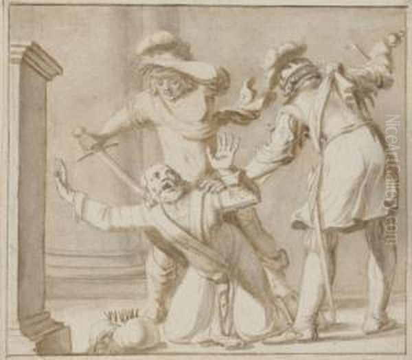 The Death Of Belshazzar - view 1