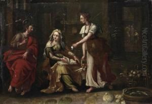 Christ In The Home Of Martha