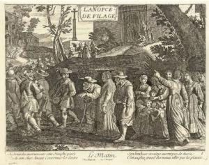 La Nopce De Village by Jacques De Stella