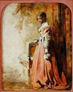 The Pink Dress by William Powell Frith