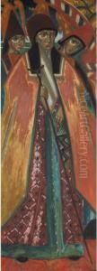 Martha Posadnitsa by Dimitri Semenovich Stelletsky