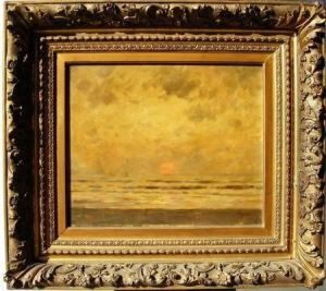 Coucher De Soleil by Alphonse Stengelin