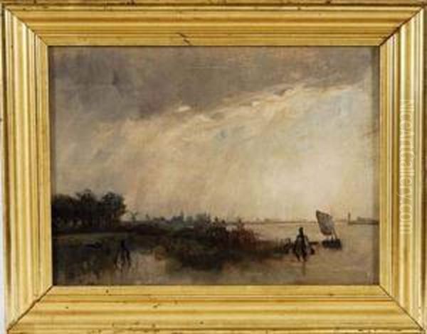 Bord De Canal En Hollande - view 1