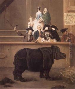 The Rhinoceros 1751 by Pietro Falca (see Longhi)