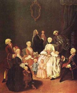 Patrician Family c. 1752 by Pietro Falca (see Longhi)