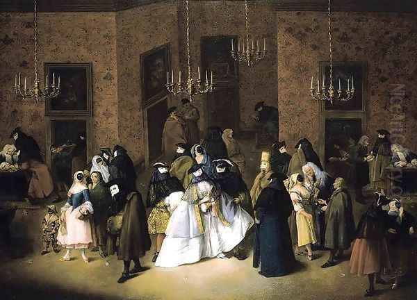 The Ridotto in Venice 1750s - view 1