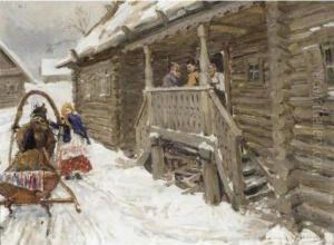 Visitors To The Dacha