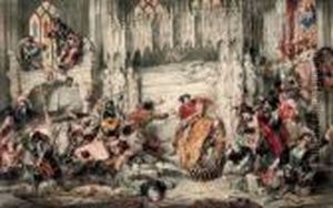 The Iconoclasts Of The Middles Ages by James Stephanoff