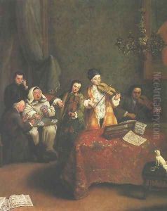Concerto by Pietro Falca (see Longhi)