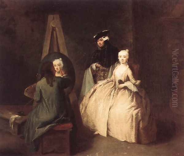 Painter in his Studio 1740-45 - view 1