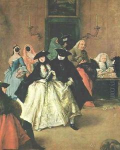 The Ridotto 1740s by Pietro Falca (see Longhi)