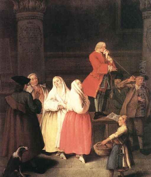 The Soothsayer c. 1750 - view 1