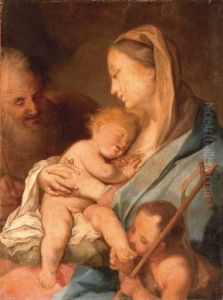 The Holy Family With The Infant Saint John The Baptist The Holy Family With The Infant Saint John The Baptist