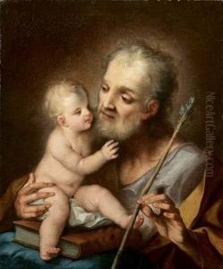San Giuseppe E Il Bambino by Ignazio Stern