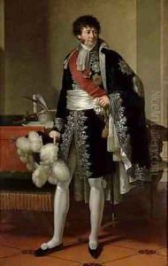 Henri Jacques Guillaume Clarke Duc de Feltre by Francois-Xavier Fabre