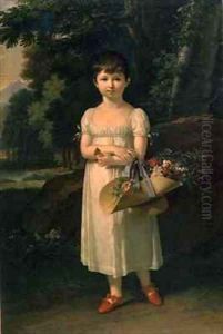 Portrait of Amelia Oginski by Francois-Xavier Fabre