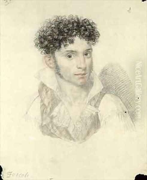 Portrait of Ugo Foscolo 1778-1827 - view 1