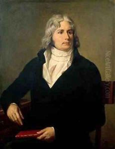 Louis Francois Bertin 1766-1841 by Francois-Xavier Fabre