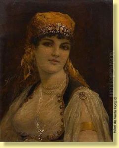 Portrait De Jeune Orientale
