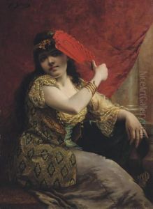 An Egyptian Beauty by Agapit Stevens