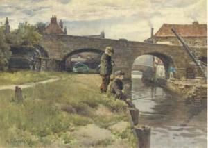 The Young Anglers by Alfred Stevens