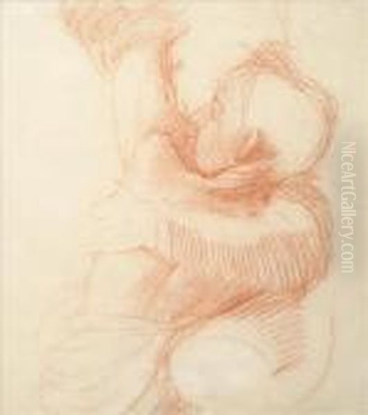 Mother And Child Chalk - view 1